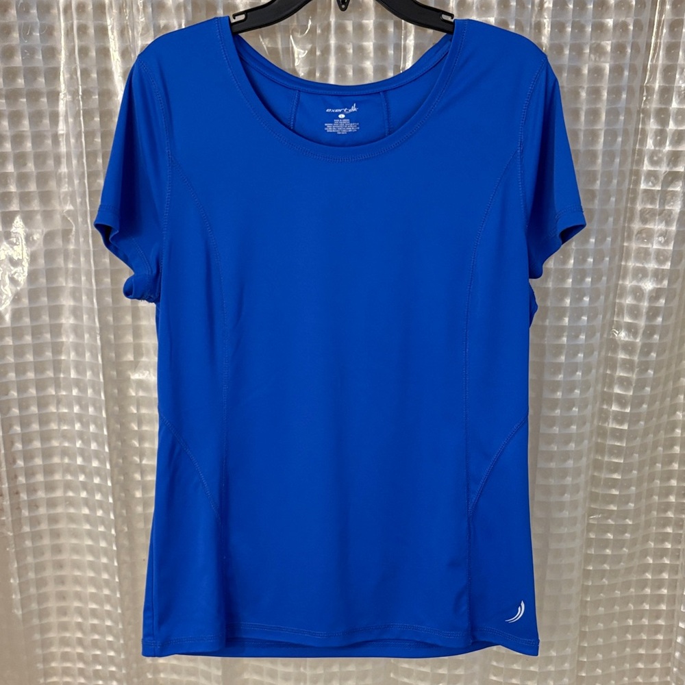 Blue tee